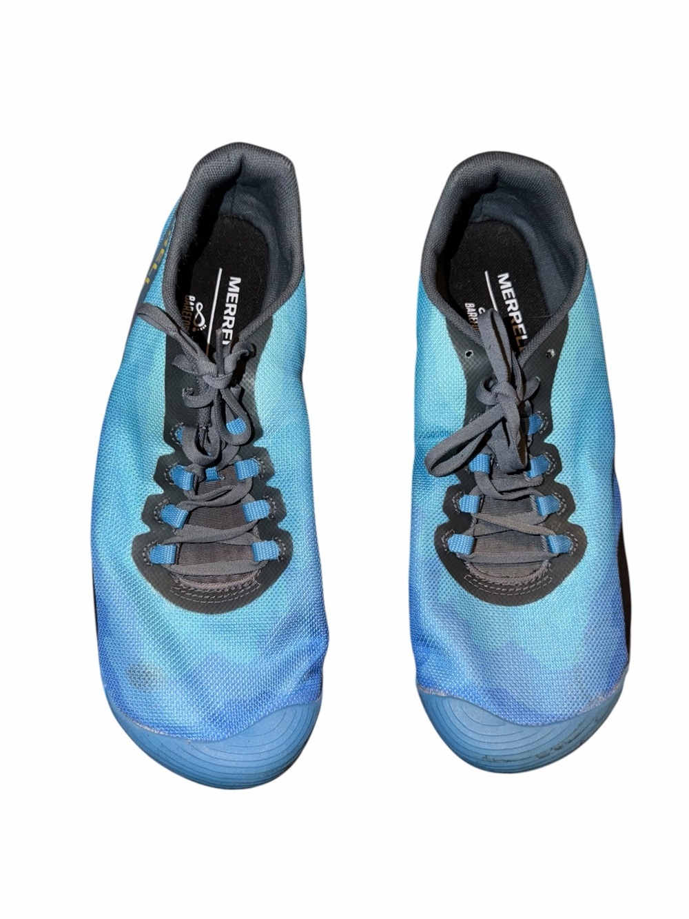 Merrell Barefoot Men’s Blue Minimalist Running Shoes Vibram J50393 Size 10.5